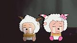 灰太狼犀利的眼神寒光一闪，首次挡下红太狼的平底锅，霸气侧漏