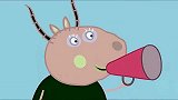 猪爸爸和佩奇参加幼儿园运动会！