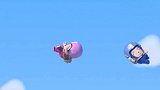 呆萌小粉飞机跳伞只顾自拍玩手机，结果悲剧了真搞笑