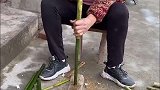 农村大妈这是在敲什么你们知道吗