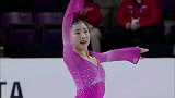 千叶百音2023四大洲锦标赛自由滑梁祝铜牌