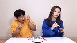 看到最后再告诉我松松到底骗了我几次！ 中韩情侣  沙雕日常  气垫