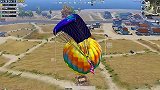 和平精英：愚公移山真是难，借助热气球飞天确实困难！
