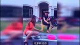 搞笑视频农村路太滑, 美女花钱买上当乐坏了