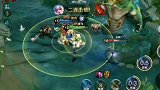 王者荣耀：因主宰引发的团战，小乔逆境超神，一举拿下四连超凡！
