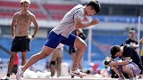 全国田径锦标赛男子百米苏炳添战略放弃排名第六 广东小将夺冠