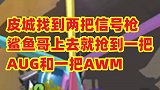 皮城找到两把信号枪