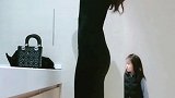 我好像把前面的小妹妹吓着了