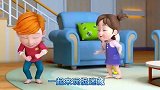 超级宝贝：宝宝观察姐姐动作，自己也跟着学习，样子超级可爱