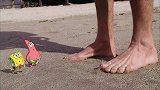海绵宝宝历险记：杀手找到海绵宝宝，一刀下去，却戳在人类身上！