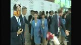 冬奥会-22年-中国代表团经过混合区接受采访-花絮