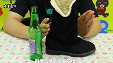 把啤酒瓶塞进鞋子里，太神奇了，全家人都抢着用，后悔现在才学会