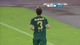 绿城复制阿根廷神级任意球配合 王瑒轻松推射扳平比分