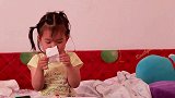 3岁宝宝拿着购物清单,竟然也能读出诗歌来,这首诗你都熟悉