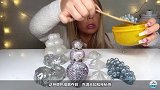 未知的银色美食，为了视觉效果，敢想敢吃