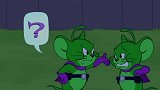猫和老鼠：面对外星绿老鼠，汤姆这只老猫有点怂！
