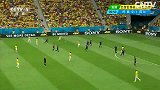 世界杯-14年-淘汰赛-季军赛-巴西队快发任意球若门前包抄没有碰到球-花絮