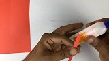 折纸创意，教你用彩纸DIY漂亮的折纸花