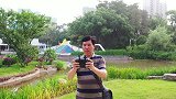 超低空航拍衡阳市陆家新区中心公园，小巧玲珑，举步皆景美如画