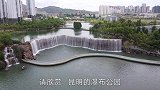 昆明的瀑布公园，亚洲最大的城市瀑布，人工修建的太牛了！