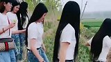 好美的“六胞胎”姐妹，把爸爸给气懵了，画面很和谐