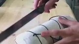 烘焙师一刀下去面团直接爆开
