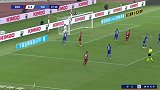 第38分钟罗马球员哲科射门 - 打偏