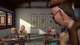 早晨是学习的好时光，邱先生突然离开，一直蝉吸引了学生