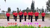 热门团队广场舞《牡丹之歌》轻盈优美，好听好看