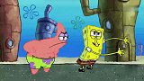 海绵宝宝：所有人都成了小聋瞎，这么大只的动物，谁都看不见！
