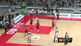 中国男篮-15年-中立男篮对抗赛G2：中国队配合后王哲林中投得分-花絮