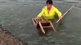 美女叫老公回家吃饭，老公有点惨哦