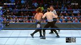 WWE-18年-SD第985期：单打赛 AJ斯泰尔斯VS英格里斯-单场