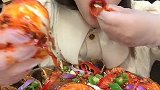 鲍鱼版迷你海鲜蛋糕，流口水了