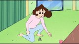 蜡笔小新：美冴刚要准备睡觉，这时小葵醒了