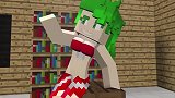 我的世界MC动画：Him的魔法棒被火柴人抢的各种生存挑战！