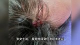 “我给狗捏都不给你捏”，女子修脚与技师起争执拿板凳互打