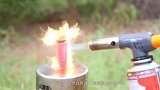 2000℃焊枪有多危险？看老外用它熔化扳手，这威力谁扛得住！