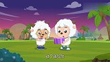 喜羊羊与灰太狼：喜羊羊吃到爸爸的蛋糕了，好开心，难吃也要吃