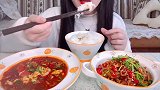 麻辣手撕鸡和番茄炒蛋~
