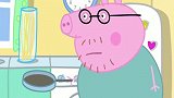 小猪佩奇：大家学学猪妈妈做煎饼，方法是正确的，而猪爸爸就算了