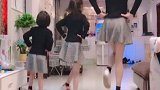 应大家要求，三母女一起来段兔子舞