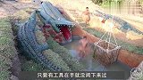 牛人脑洞大开，在山上打造一座“老虎泳池”，成品霸气十足！