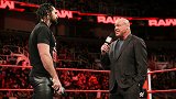 WWE-18年-RAW第1290期：罗林斯加入铁笼密室参赛权之争-花絮