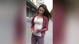 街拍美女：外国美女原来也可以这么美！