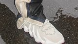 【鞋圈儿】侃爷上脚新款Yeezy 451 跨步下车不愿踩水