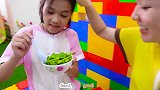 儿童趣味童谣：小萌娃品尝美味水果！