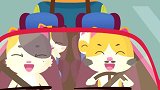 宝宝巴士动画片：猫爸爸钓鱼吃，乐乐说有病毒