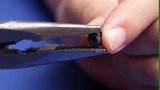 打火机DIY的磨刀神器，厨房的刀子再钝也不怕了