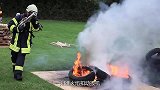 国外发明脉冲灭火枪，喷射时速高达401公里，轻松压制火势